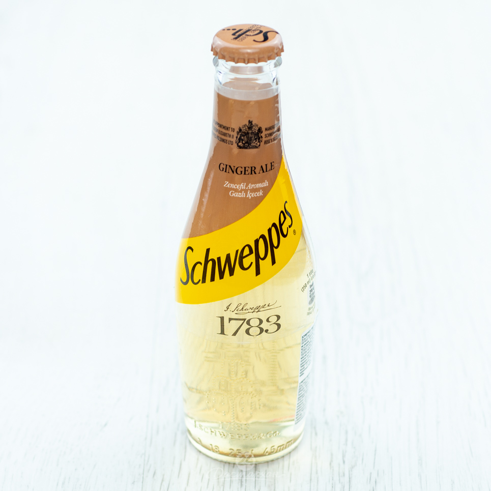 Напиток Schweppes ginger ale 0,25л