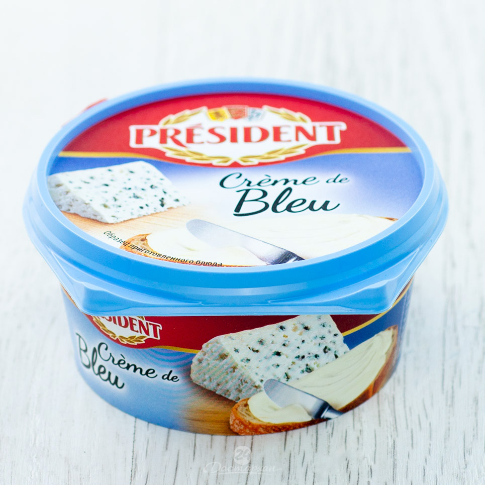 Сыр плавленый President Creme de Bleu 50% 125г 
